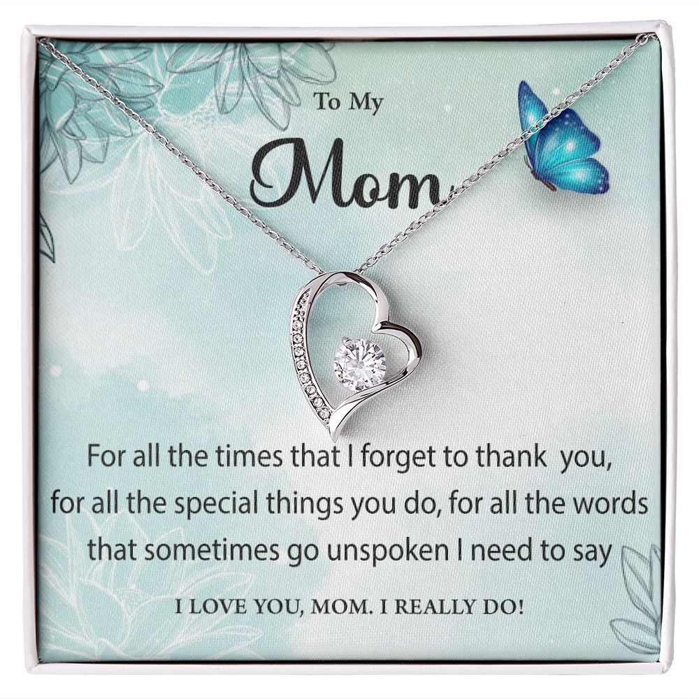 Forever Love Necklace For Mom