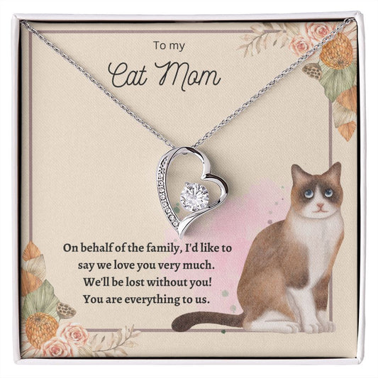 Forever Love Necklace For Cat Mom 04
