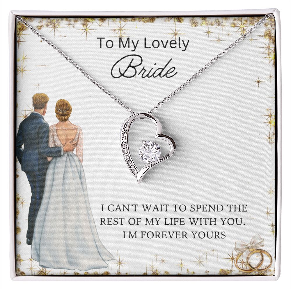 Forever Love Necklace - To My Lovely Bride