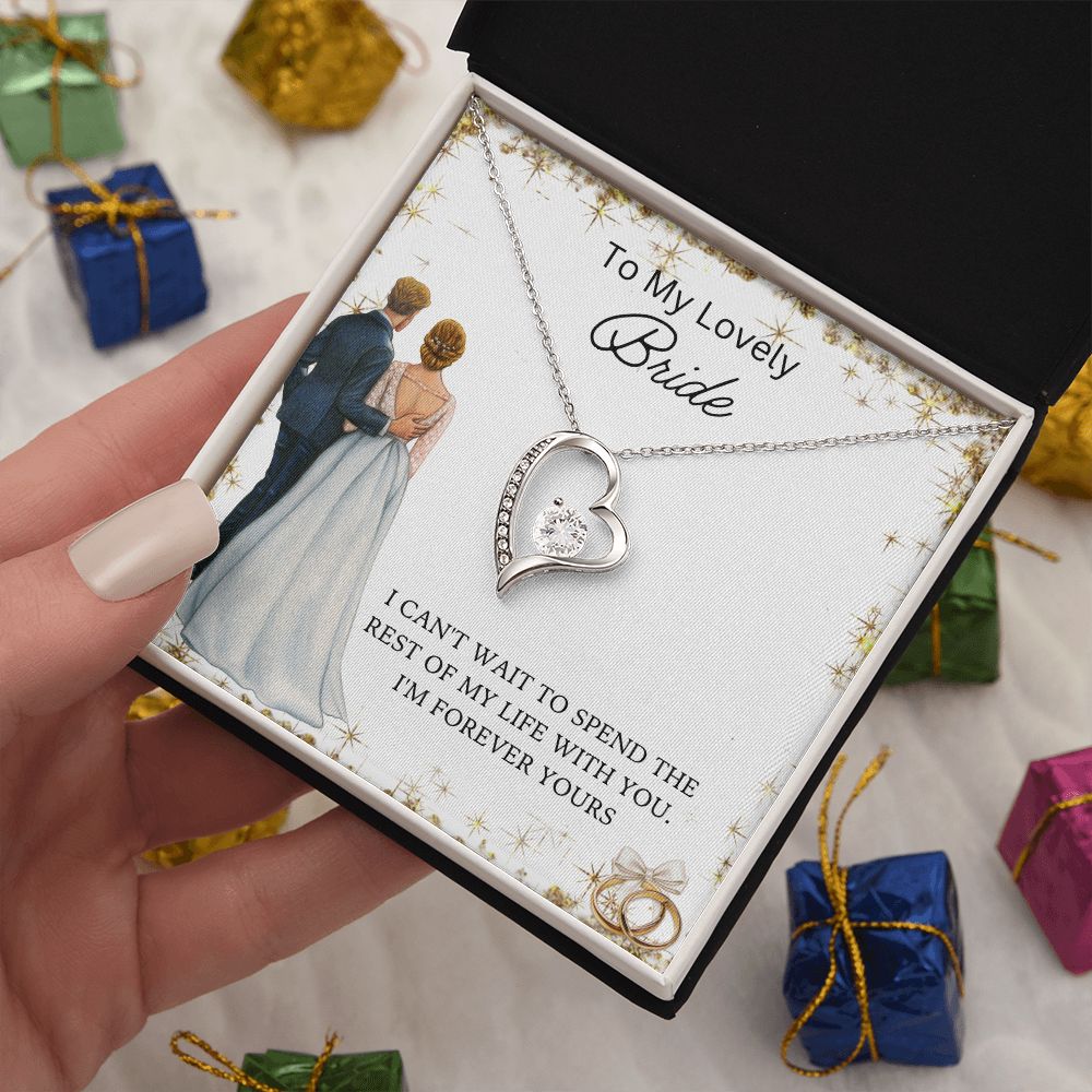 Forever Love Necklace - To My Lovely Bride