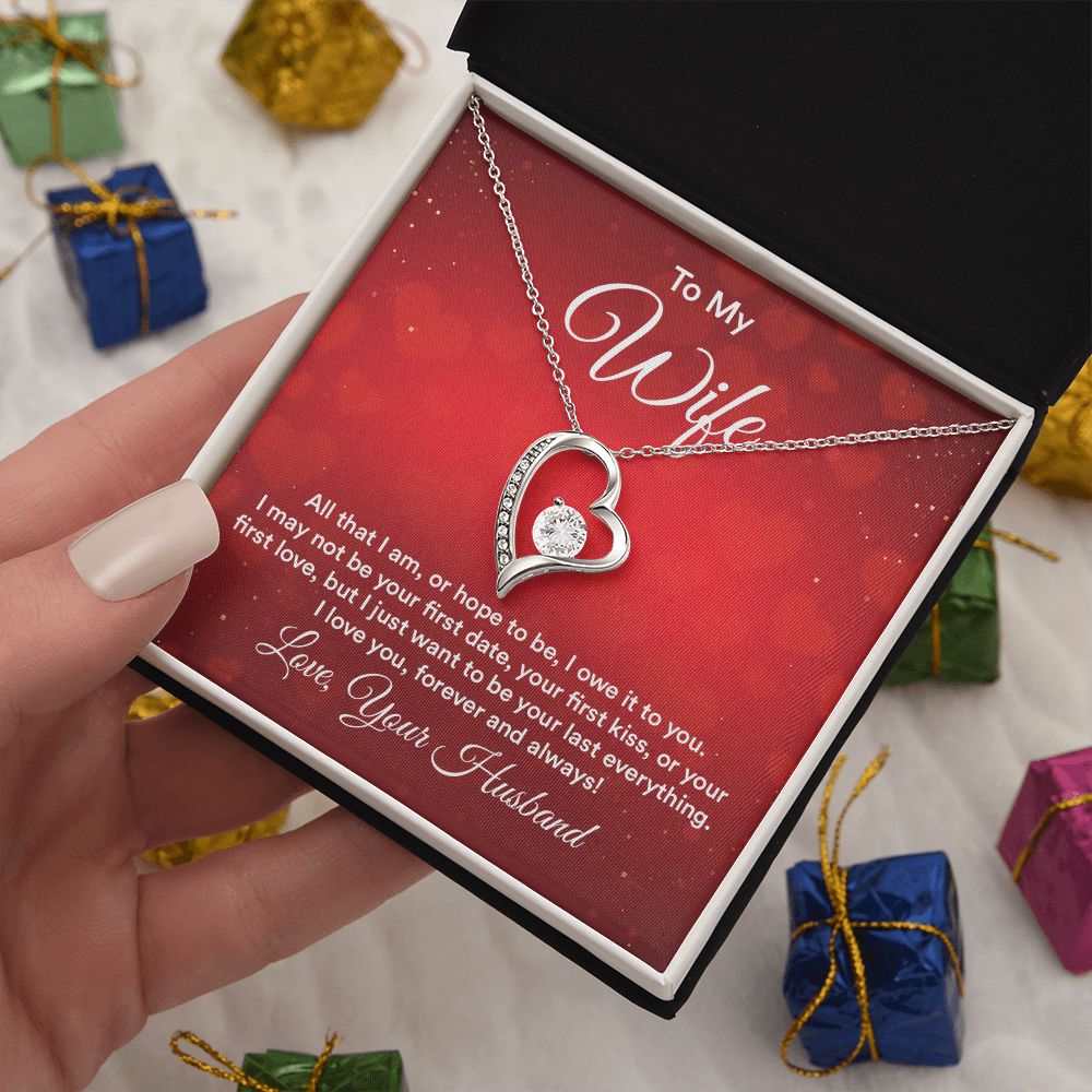 Forever Love Necklace To My Wife