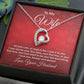 Forever Love Necklace To My Wife