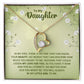 Necklace For Daughter In My Eyes There Is No One That Can Equal Your Beauty