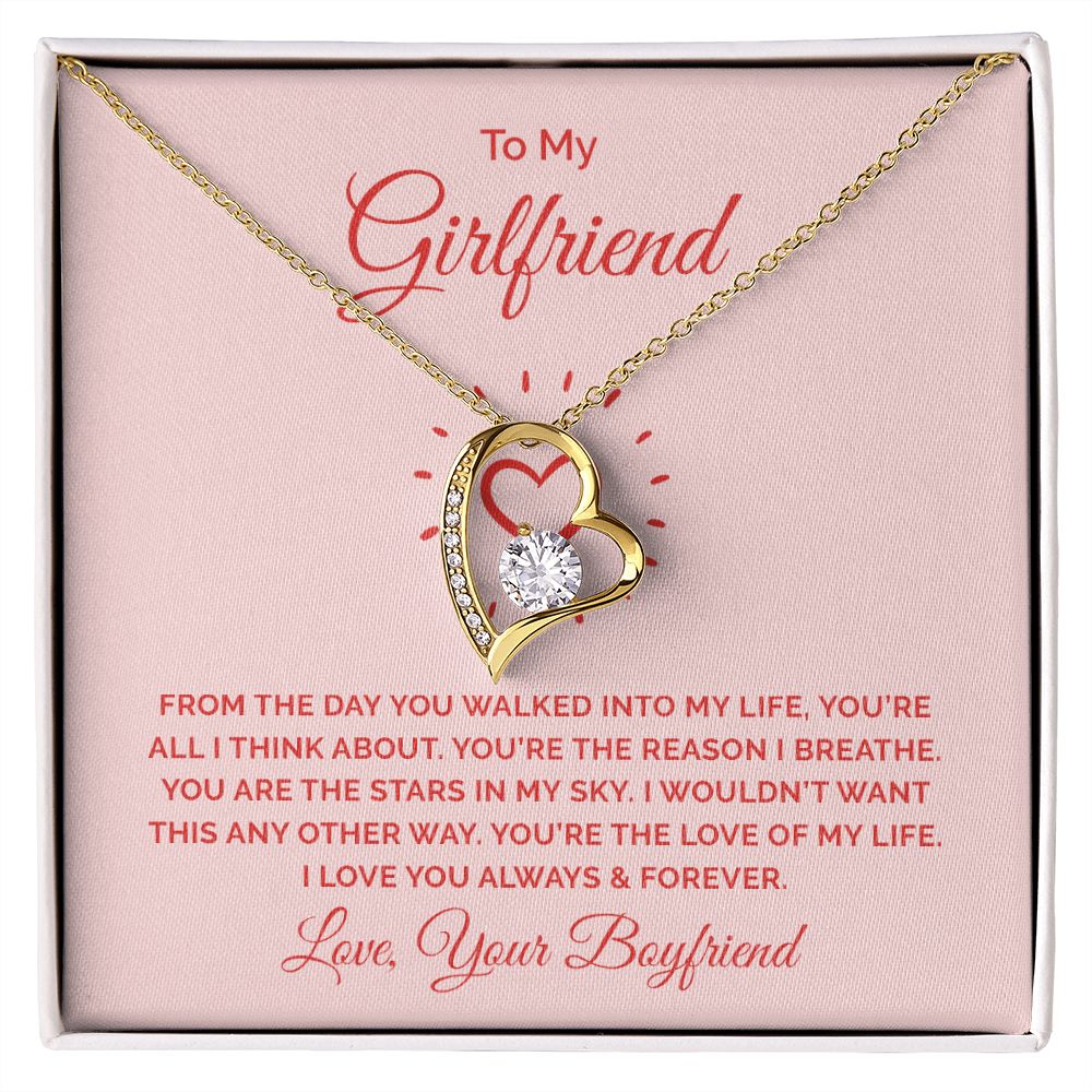 Necklace For Girlfriend You're All I Think About