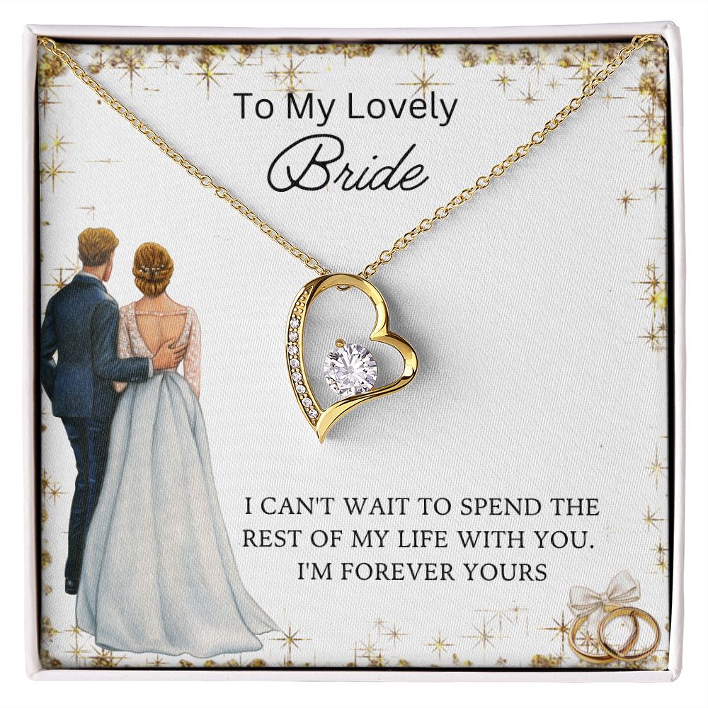 Forever Love Necklace - To My Lovely Bride