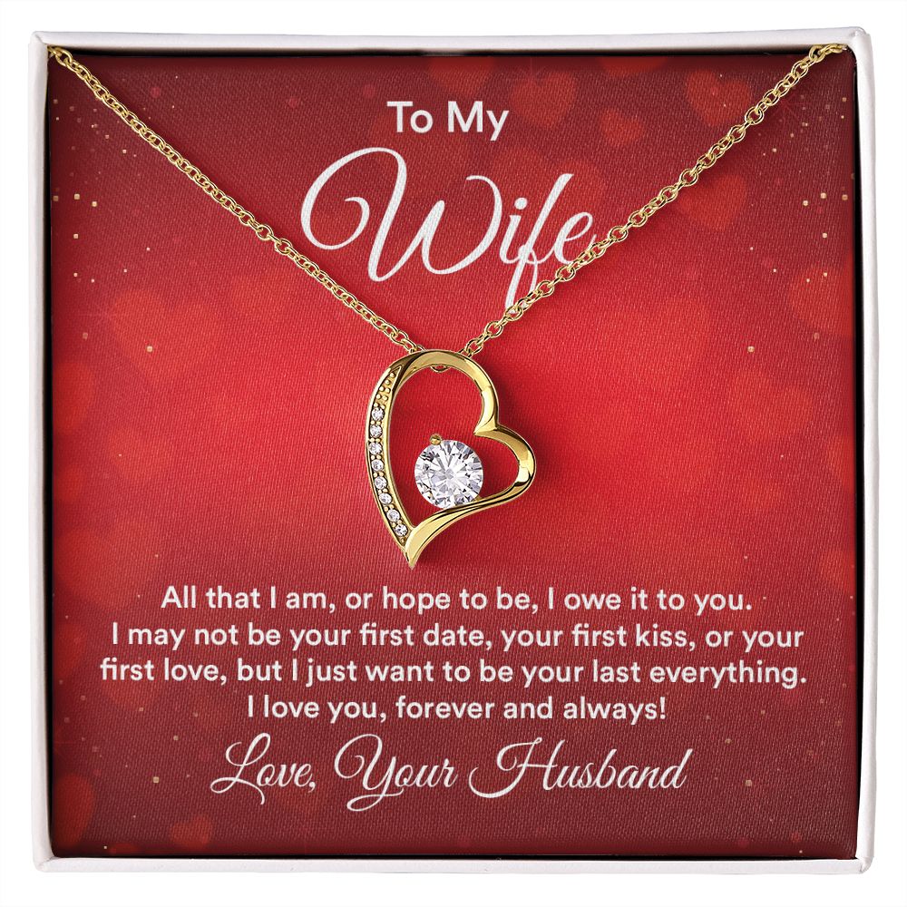 Forever Love Necklace To My Wife
