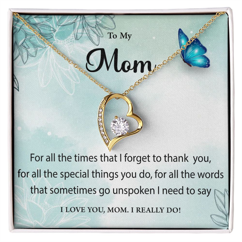 Forever Love Necklace For Mom