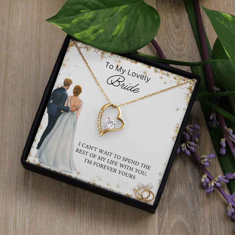 Forever Love Necklace - To My Lovely Bride
