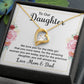 Forever Love Necklace To Our Daughter From Mom and Dad