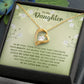 Necklace For Daughter In My Eyes There Is No One That Can Equal Your Beauty